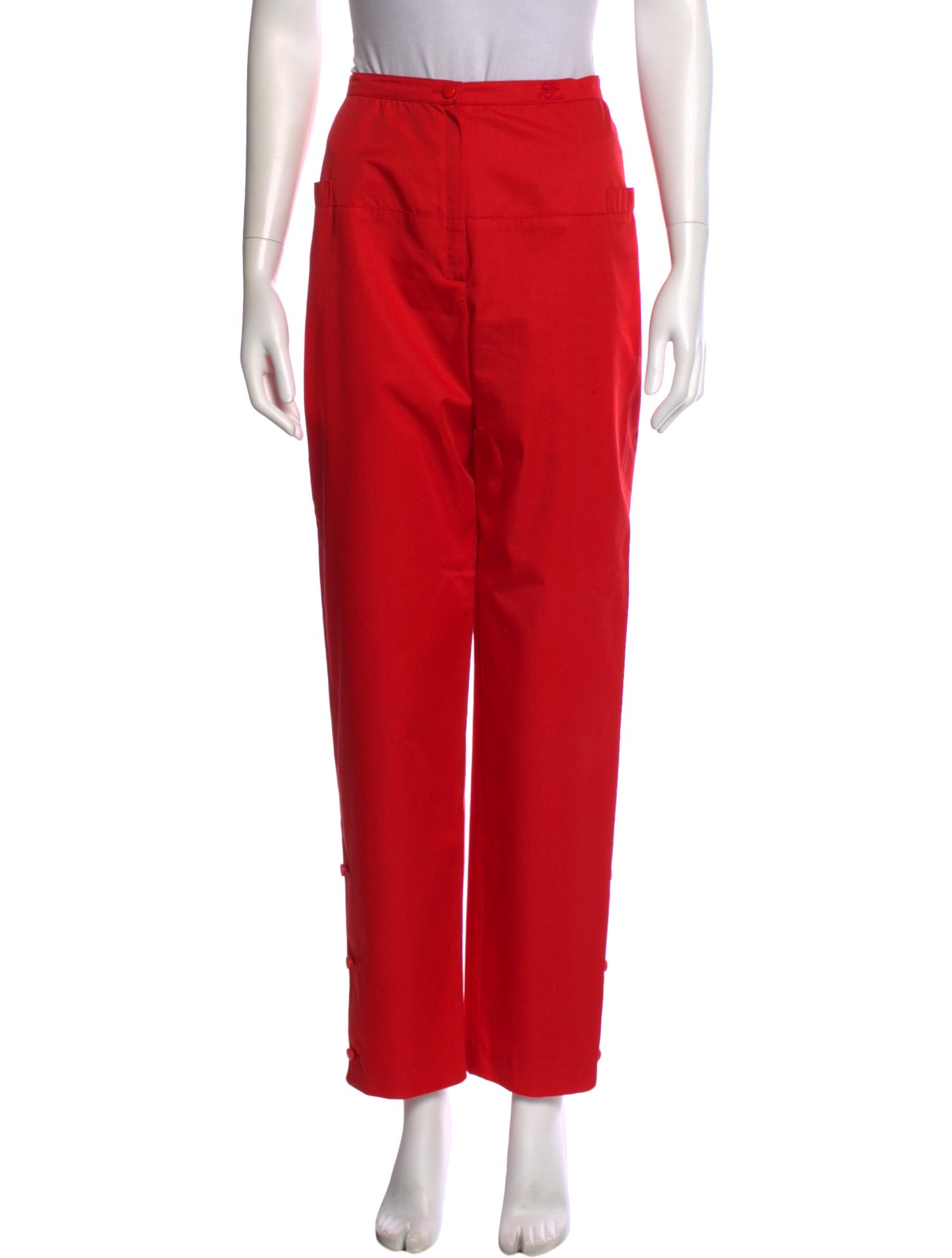 Courrèges Vintage Straight Leg Pants