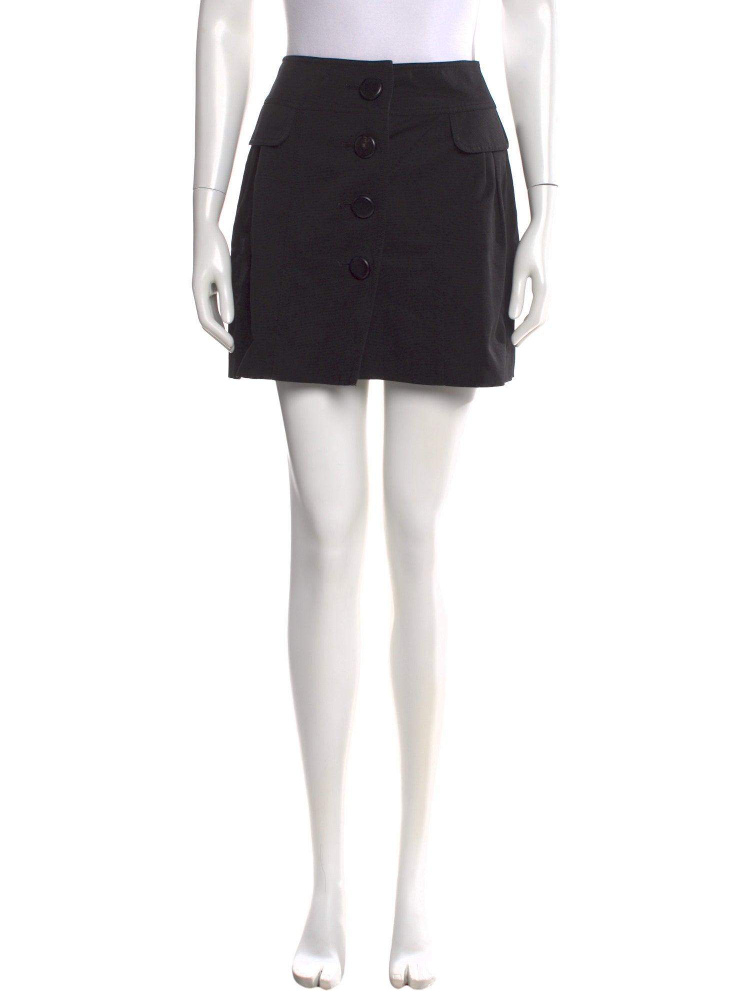 Courrèges Wool Mini Skirt