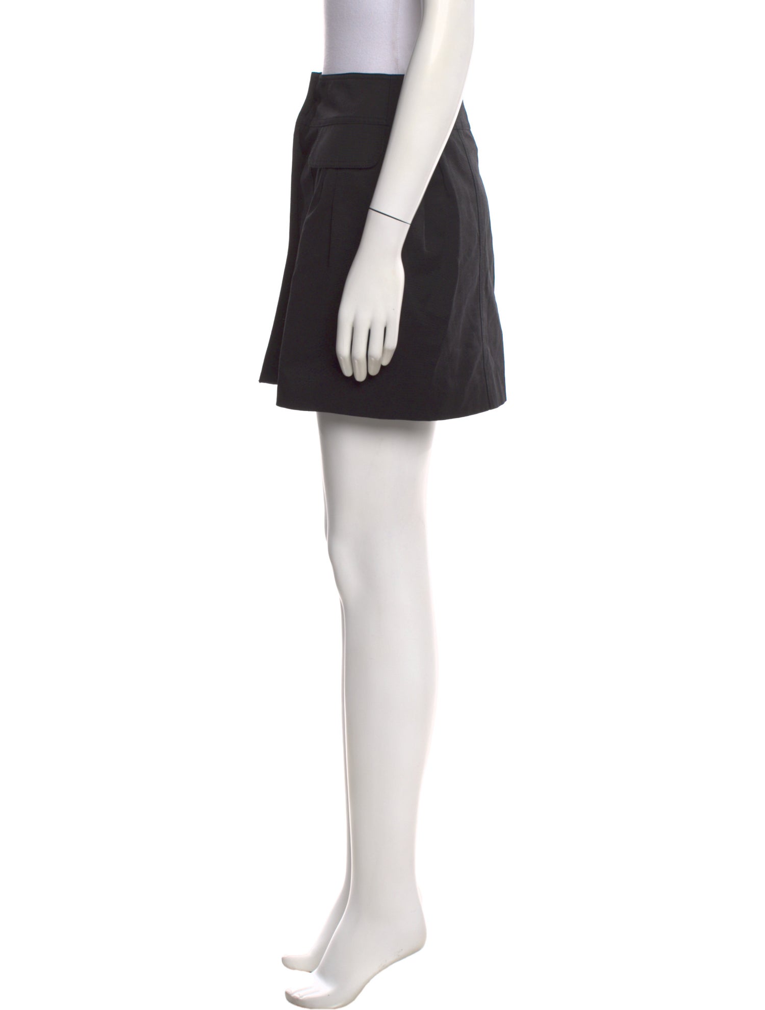 Courrèges Wool Mini Skirt