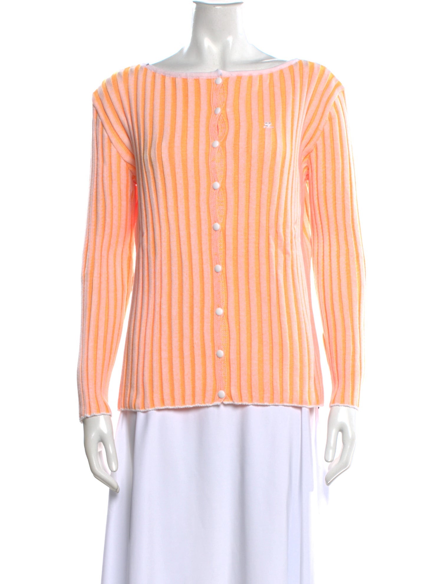 Courrèges Bateau Neckline Sweater