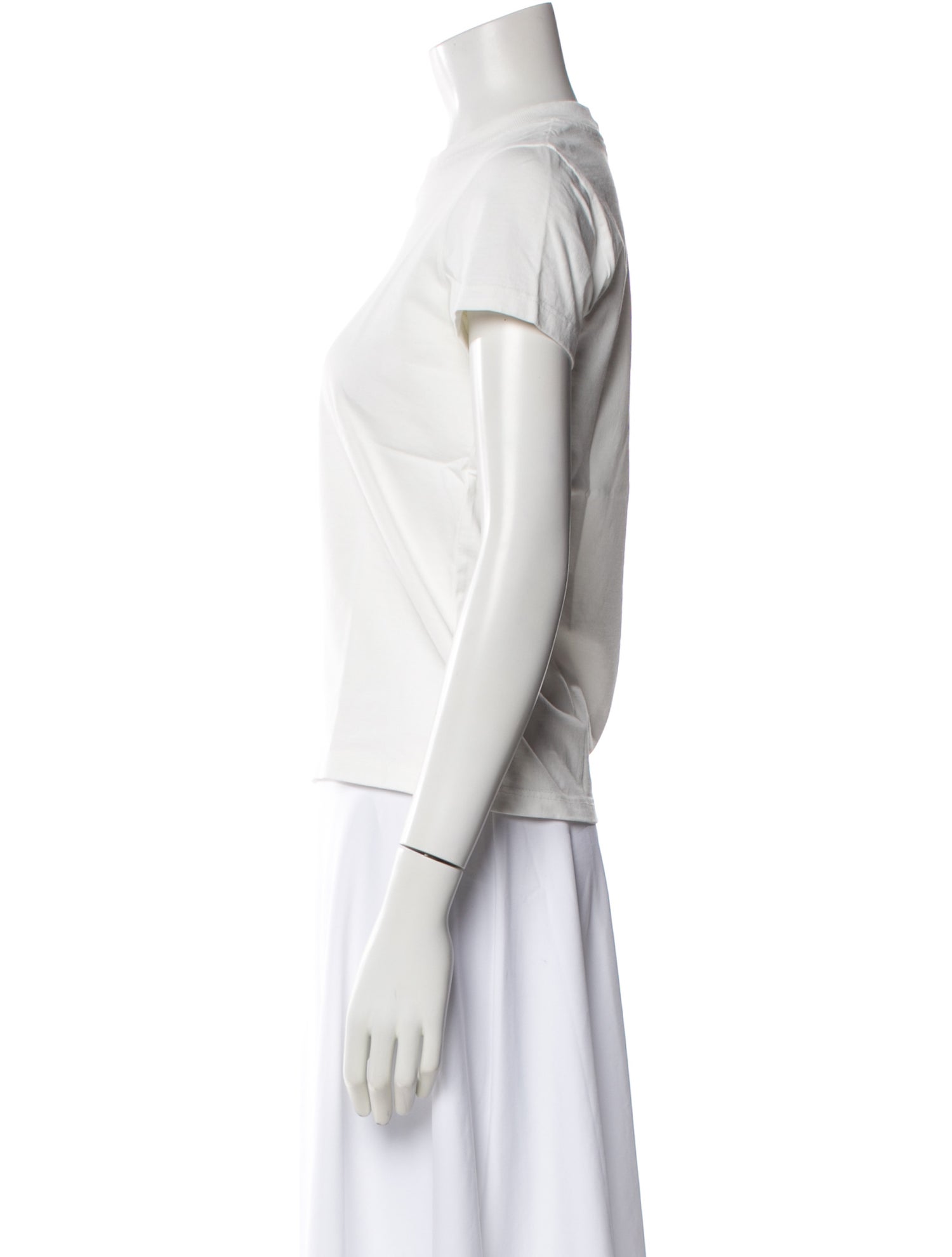 Courrèges Crew Neck Short Sleeve T-Shirt