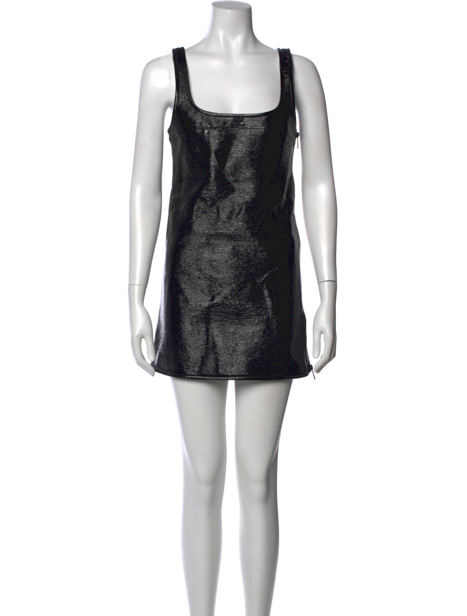 Courrèges Scoop Neck Mini Dress