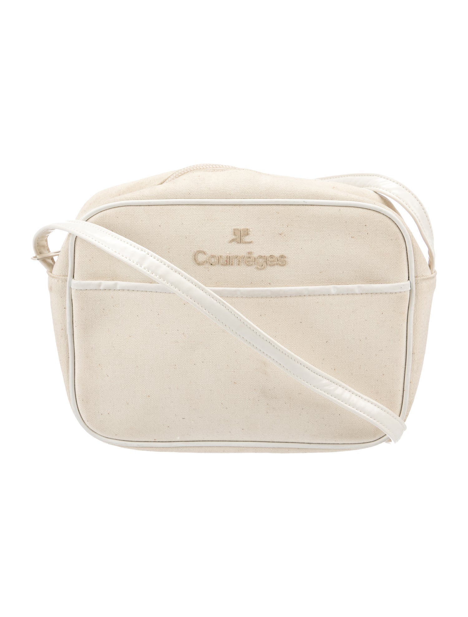 Courrèges Canvas Crossbody Bag