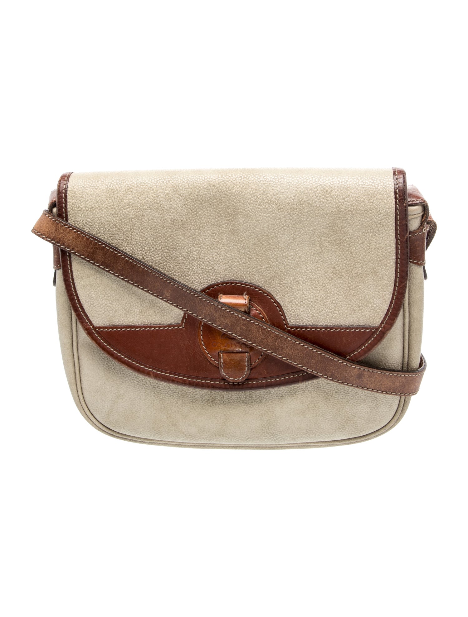 Courrèges Leather Crossbody Bag