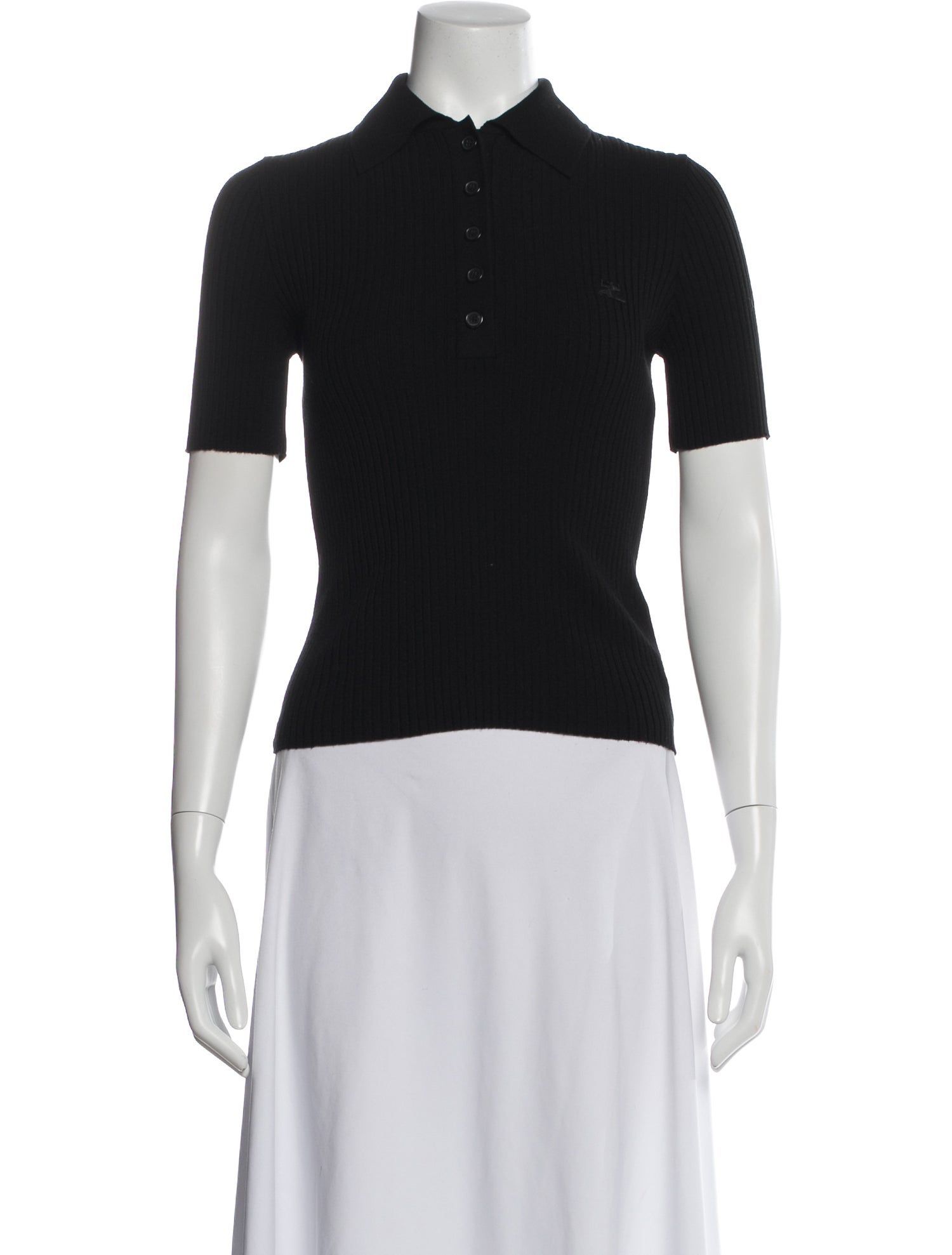 Courrèges Short Sleeve Polo