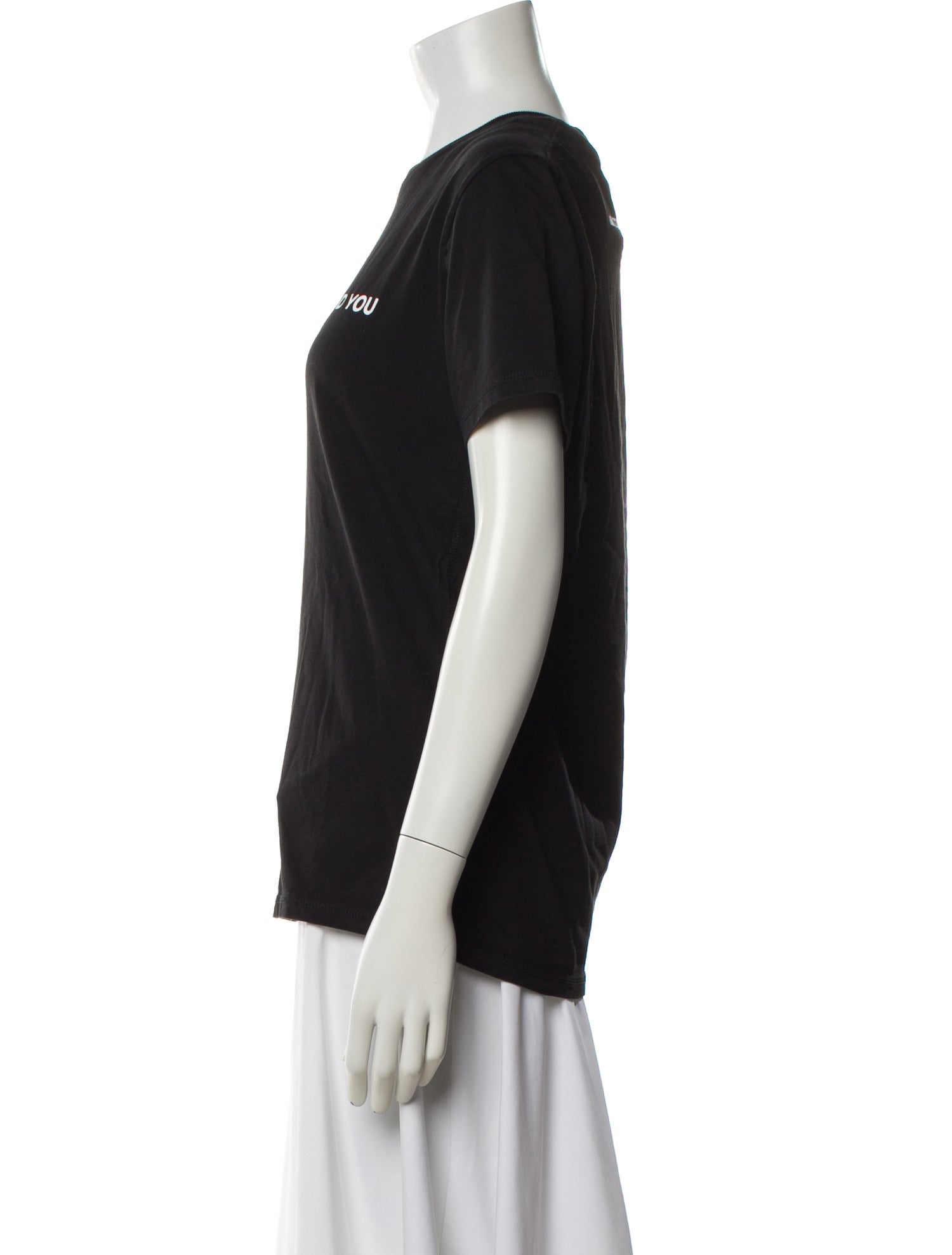 Courrèges Graphic Print Crew Neck T-Shirt