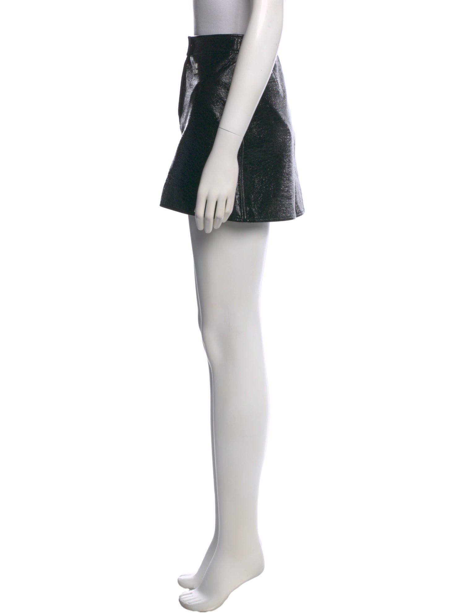 Courrèges Embroidered Accent Mini Skirt