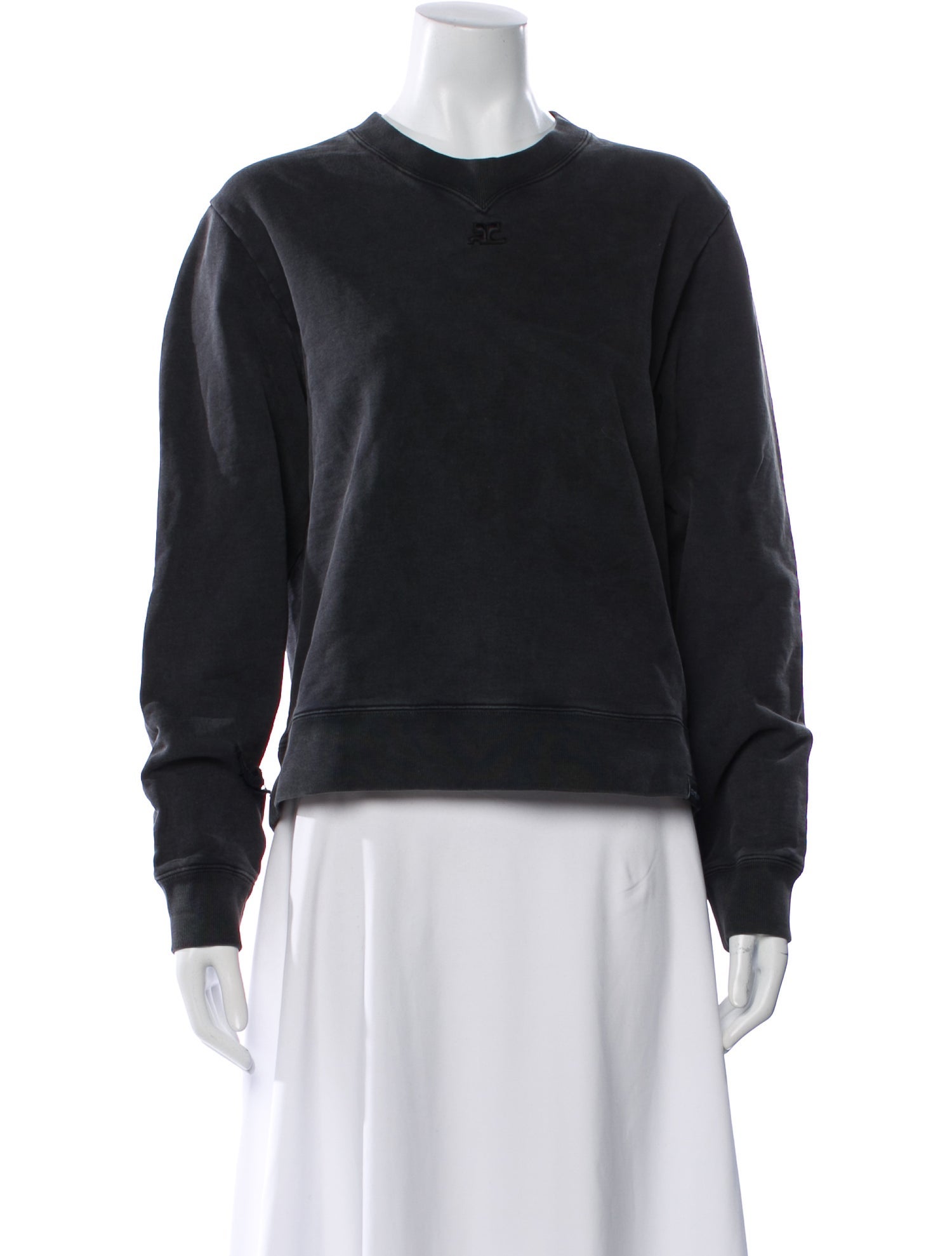 Courrèges Crew Neck Sweater