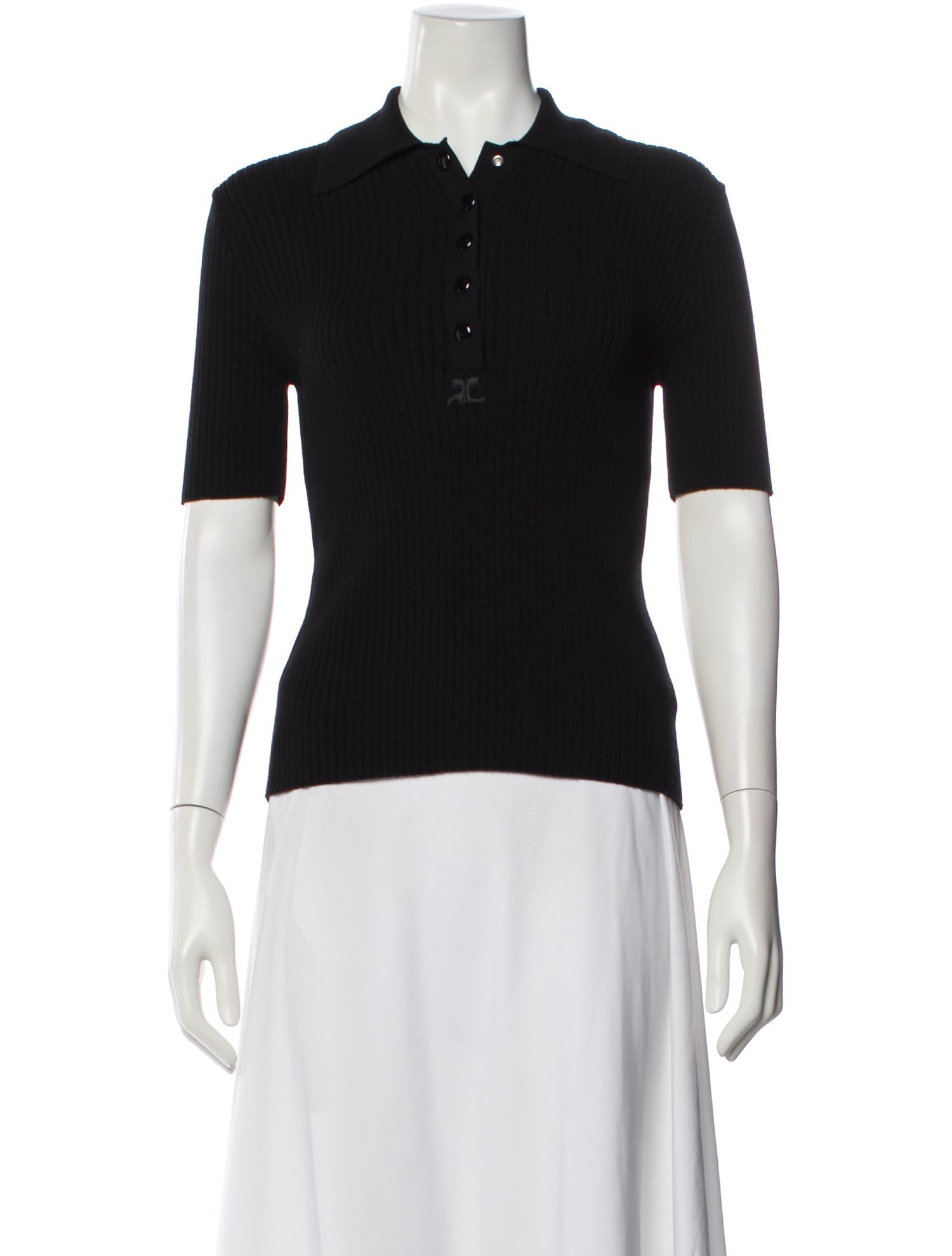 Courrèges Crew Neck Sweater