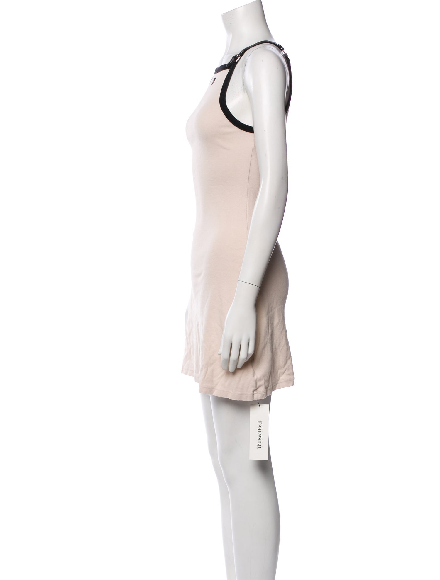 Courrèges Square Neckline Mini Dress
