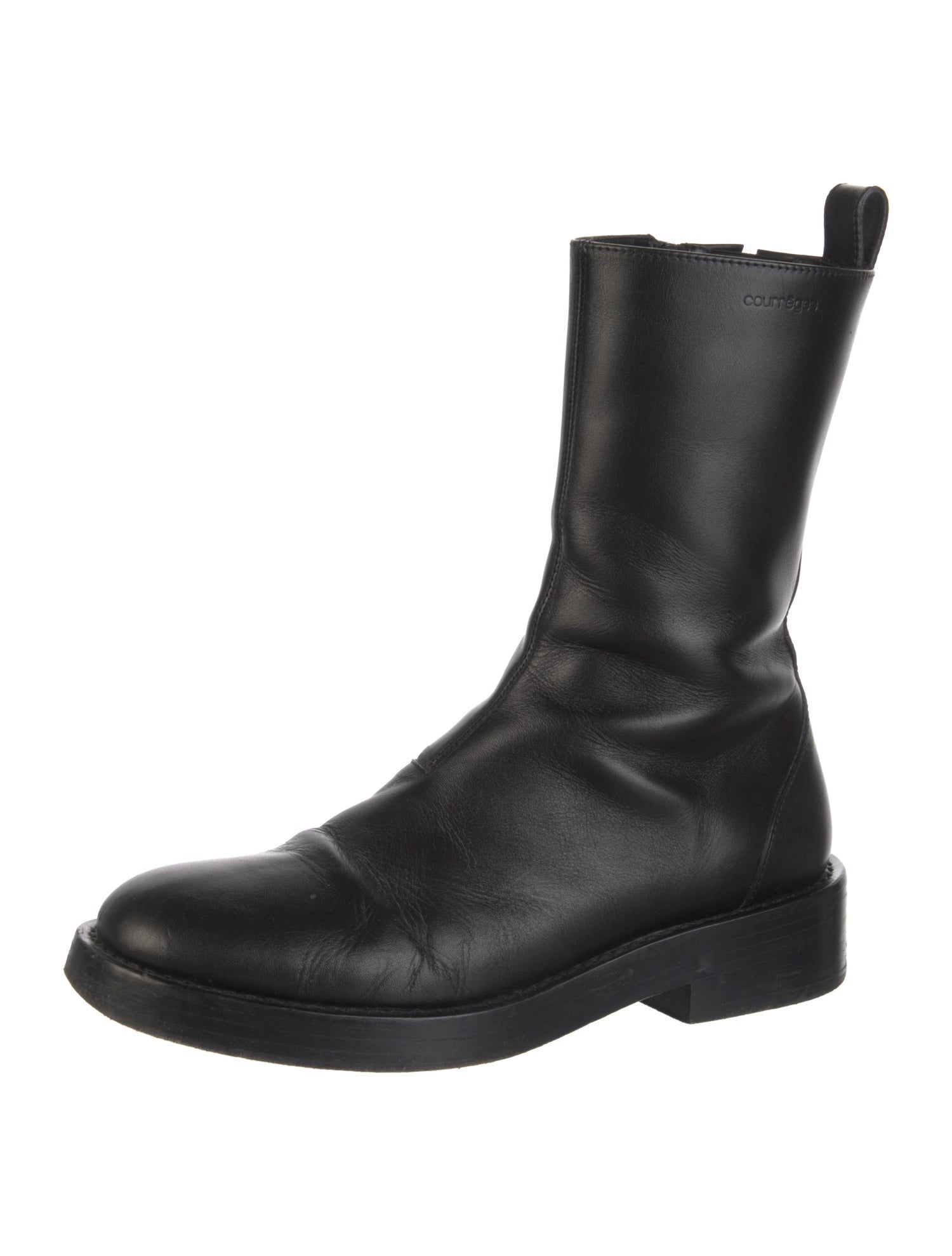 Courrèges Leather Boots