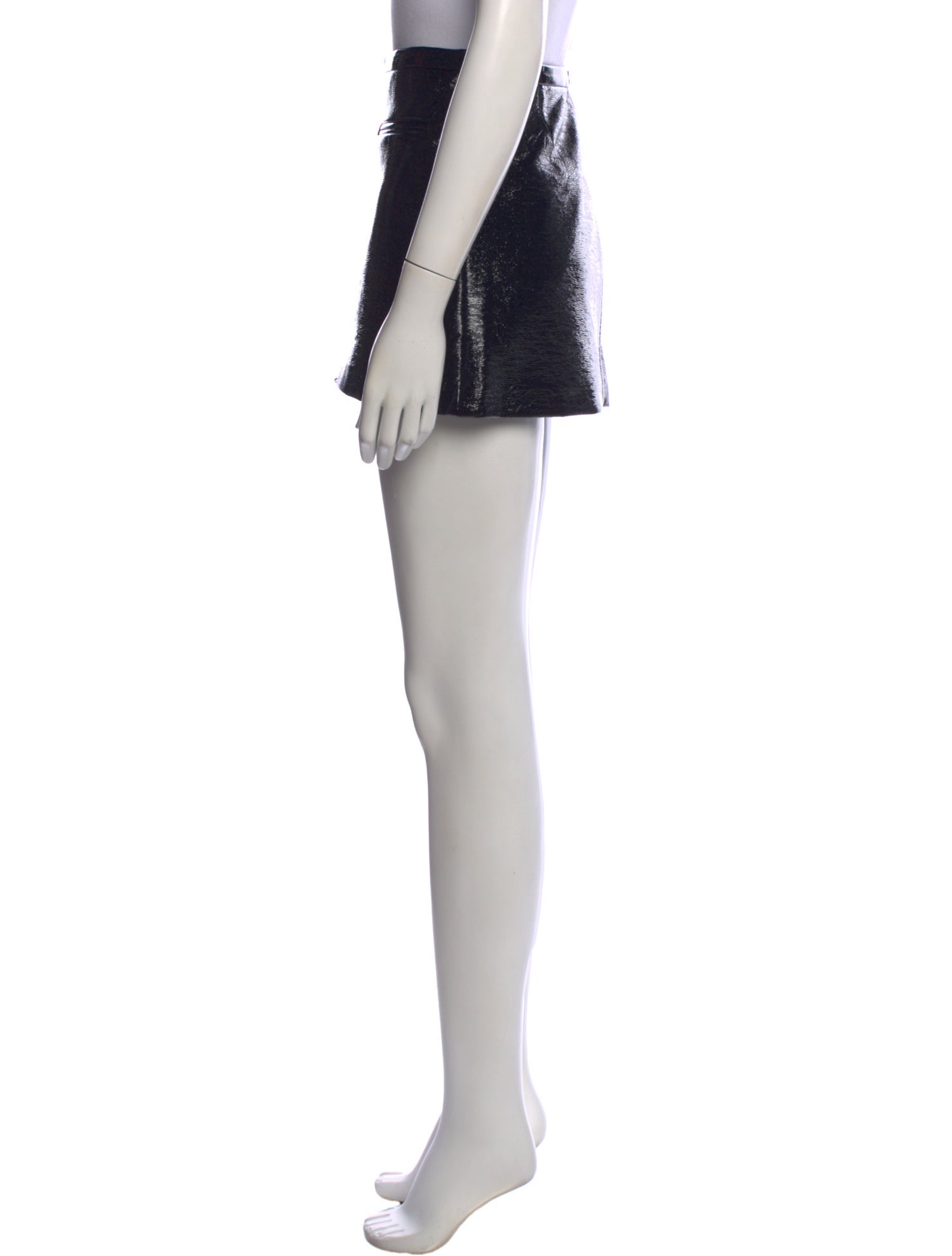 Courrèges Embroidered Accent Mini Skirt