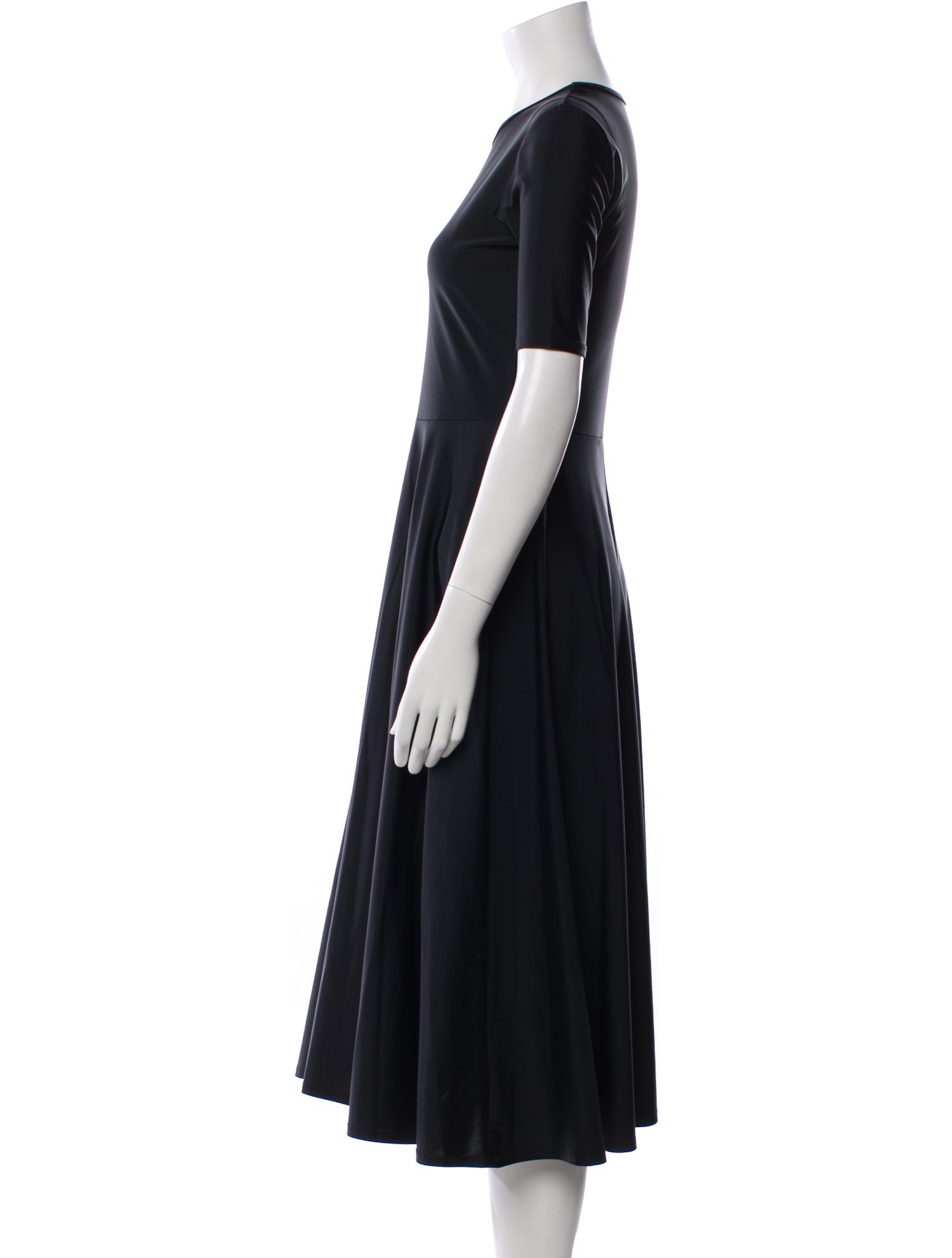 Cover Nylon Midi Length Dress