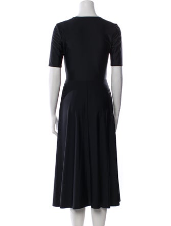 Cover Nylon Midi Length Dress