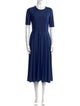 Cover Crew Neck Midi Length Dress