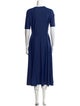 Cover Crew Neck Midi Length Dress