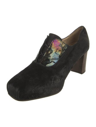 Collection Privée? Printed Lace-Up Boots