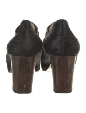 Collection Privée? Printed Lace-Up Boots