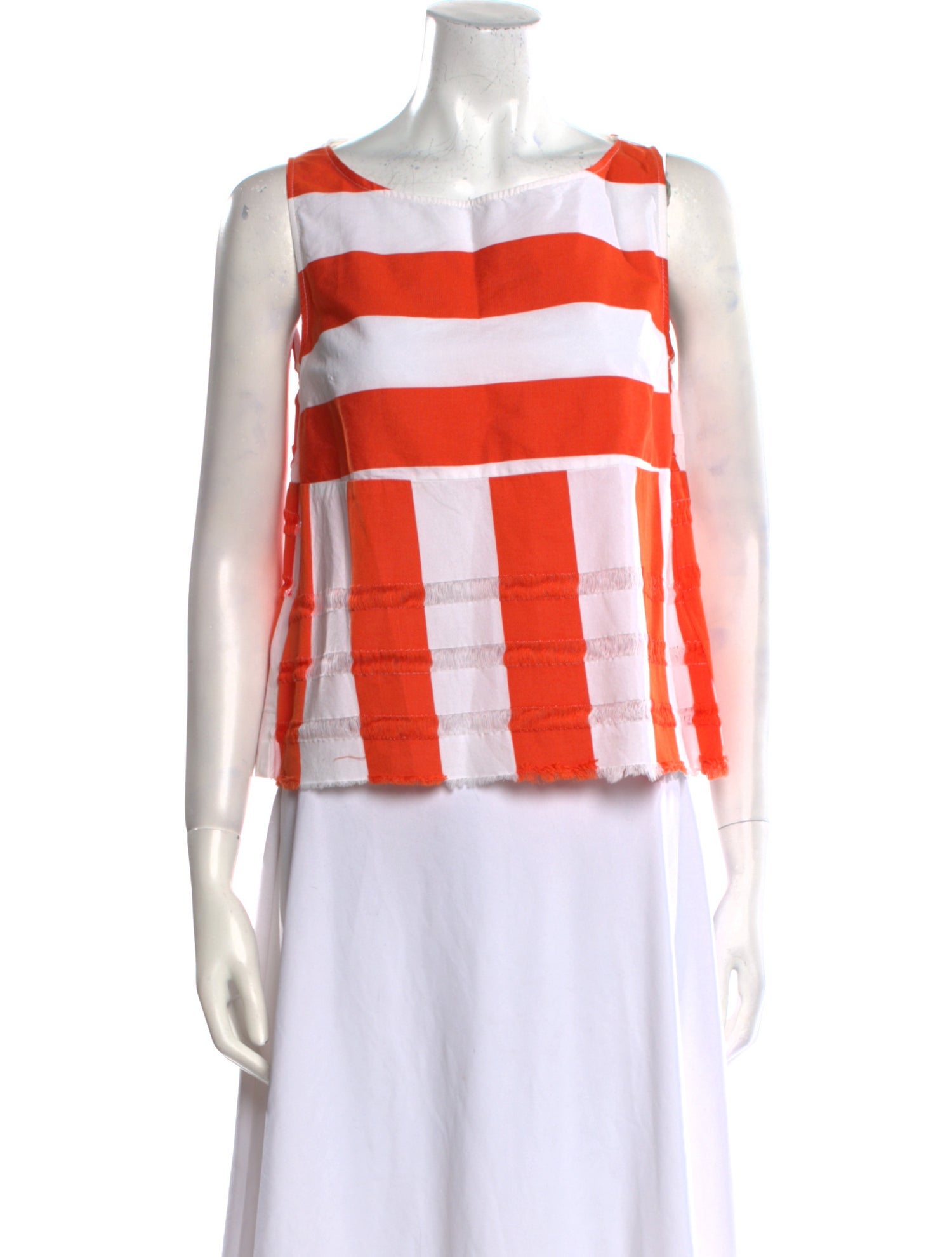 Collection Privée? Plaid Print Crew Neck Crop Top