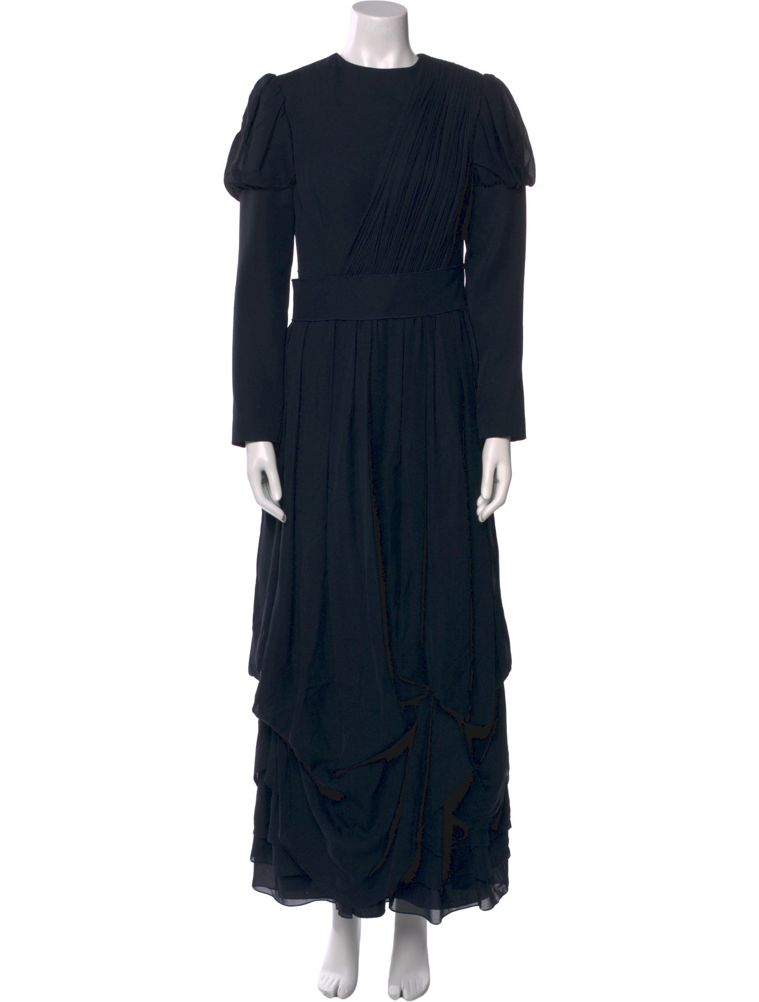 Collection Privée? Crew Neck Long Dress