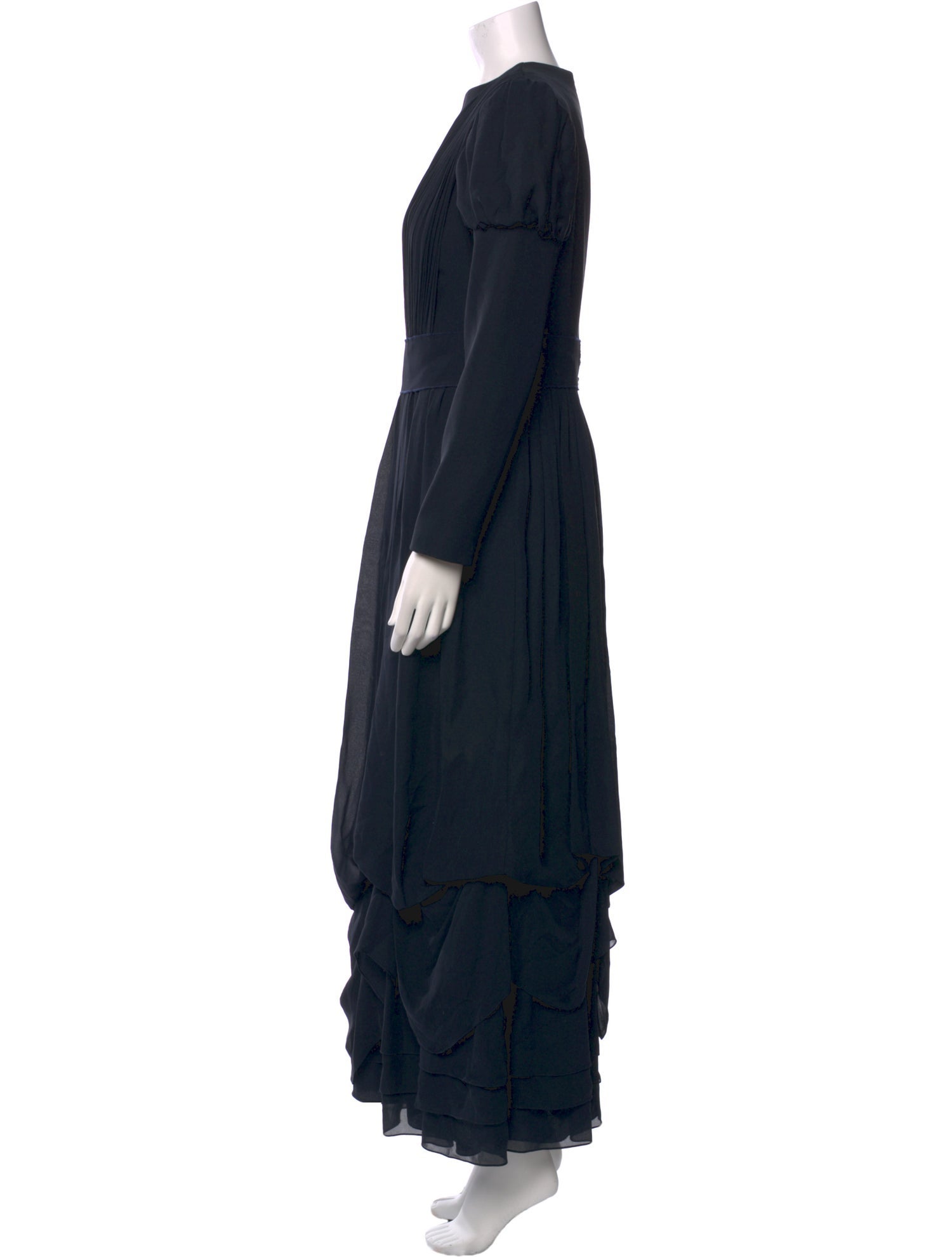 Collection Privée? Crew Neck Long Dress