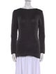 Collection Privée? Virgin Wool Bateau Neckline Sweater