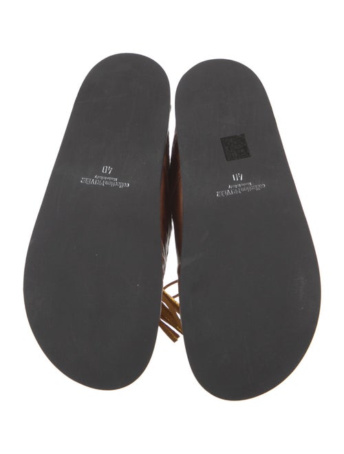 Collection Privée? Leather Slides