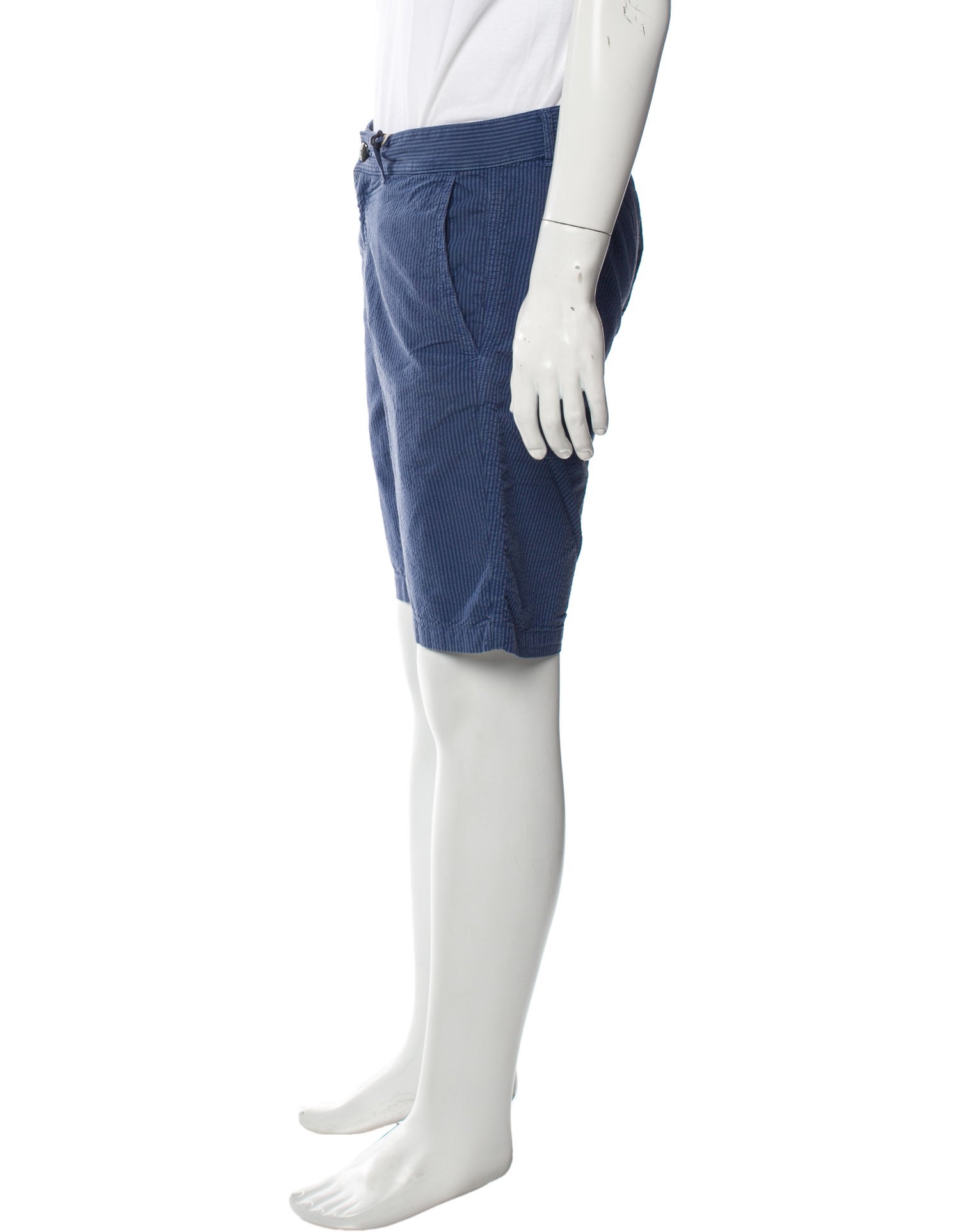 C.P. Company Striped Flat Front Shorts