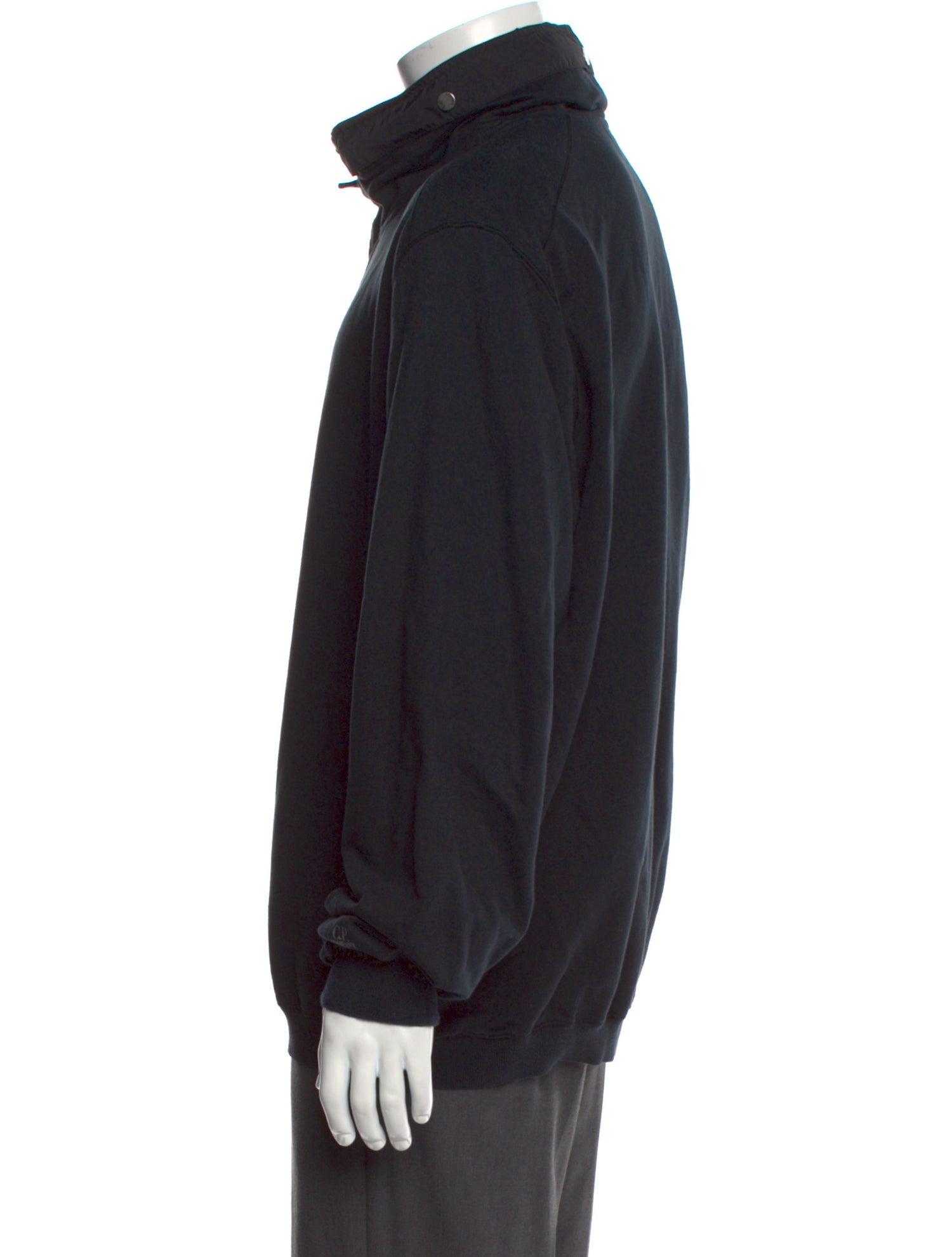 C.P. Company Mock Neck Long Sleeve Sweatshirt