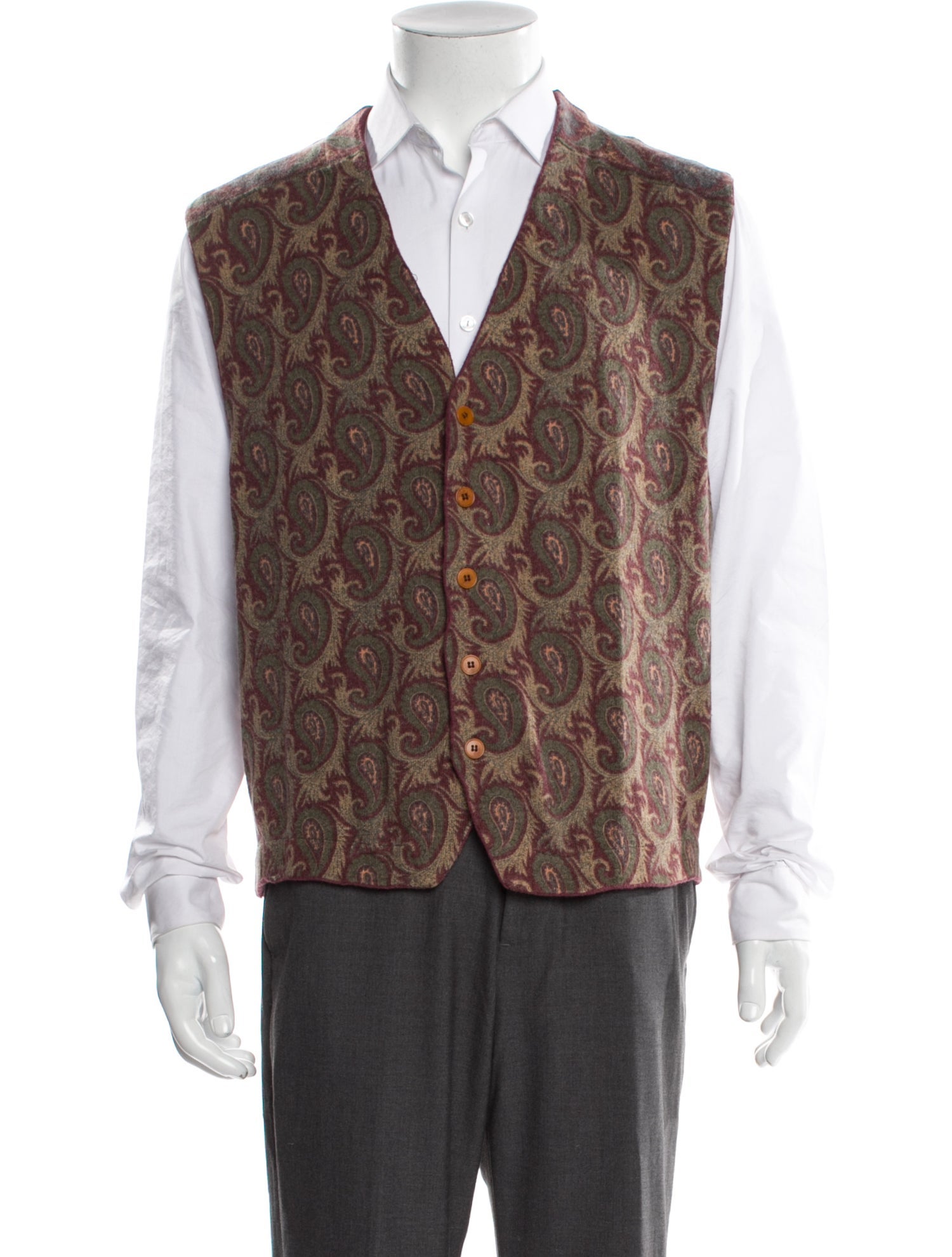 C.P. Company Paisley Print Vest