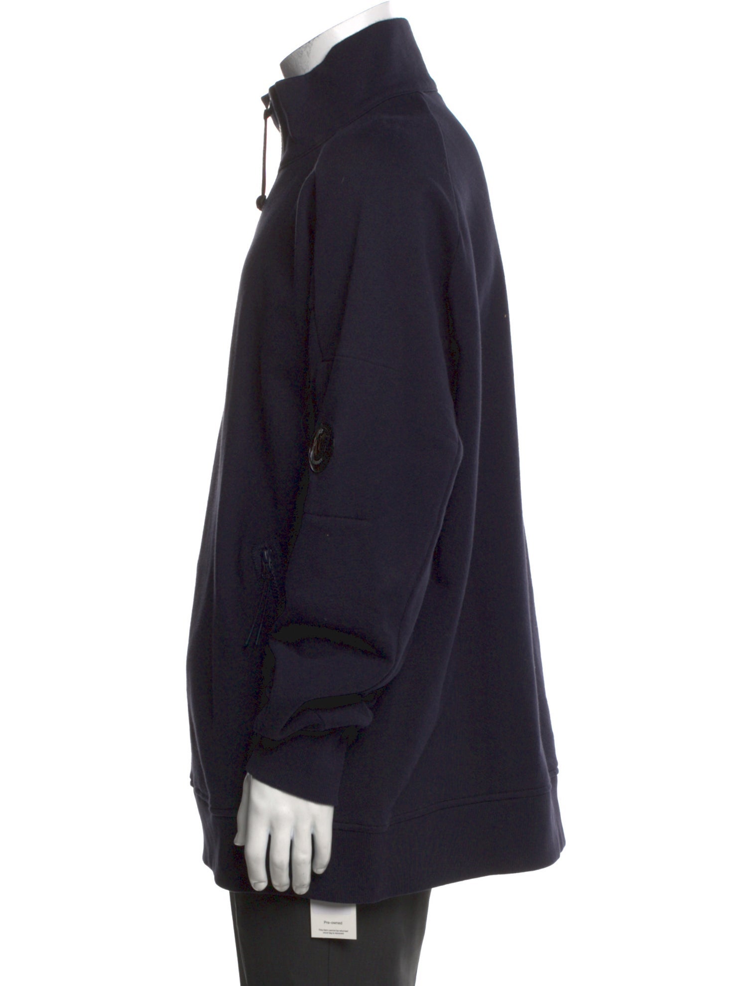 C.P. Company Mock Neck Long Sleeve Sweatshirt