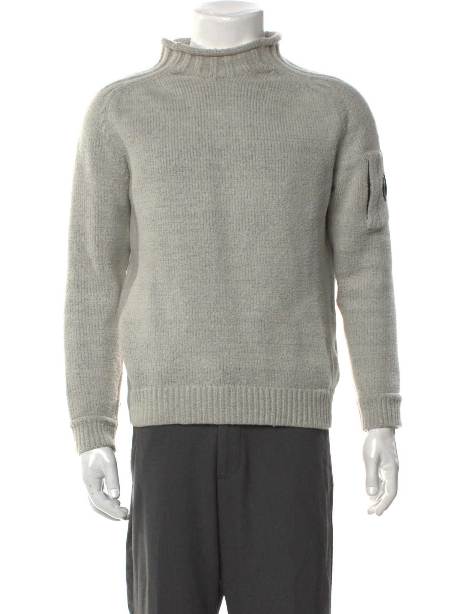 C.P. Company Mock Neck Long Sleeve Pullover