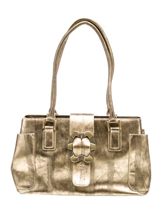 Charlie Lapson Leather Shoulder Bag