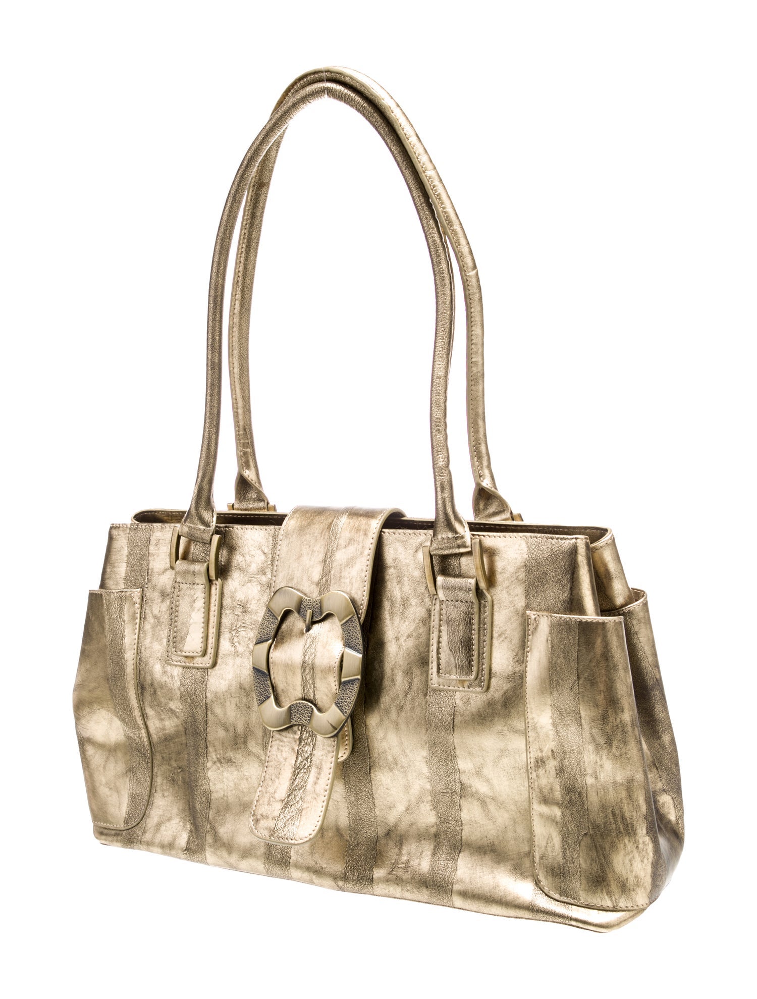 Charlie Lapson Leather Shoulder Bag