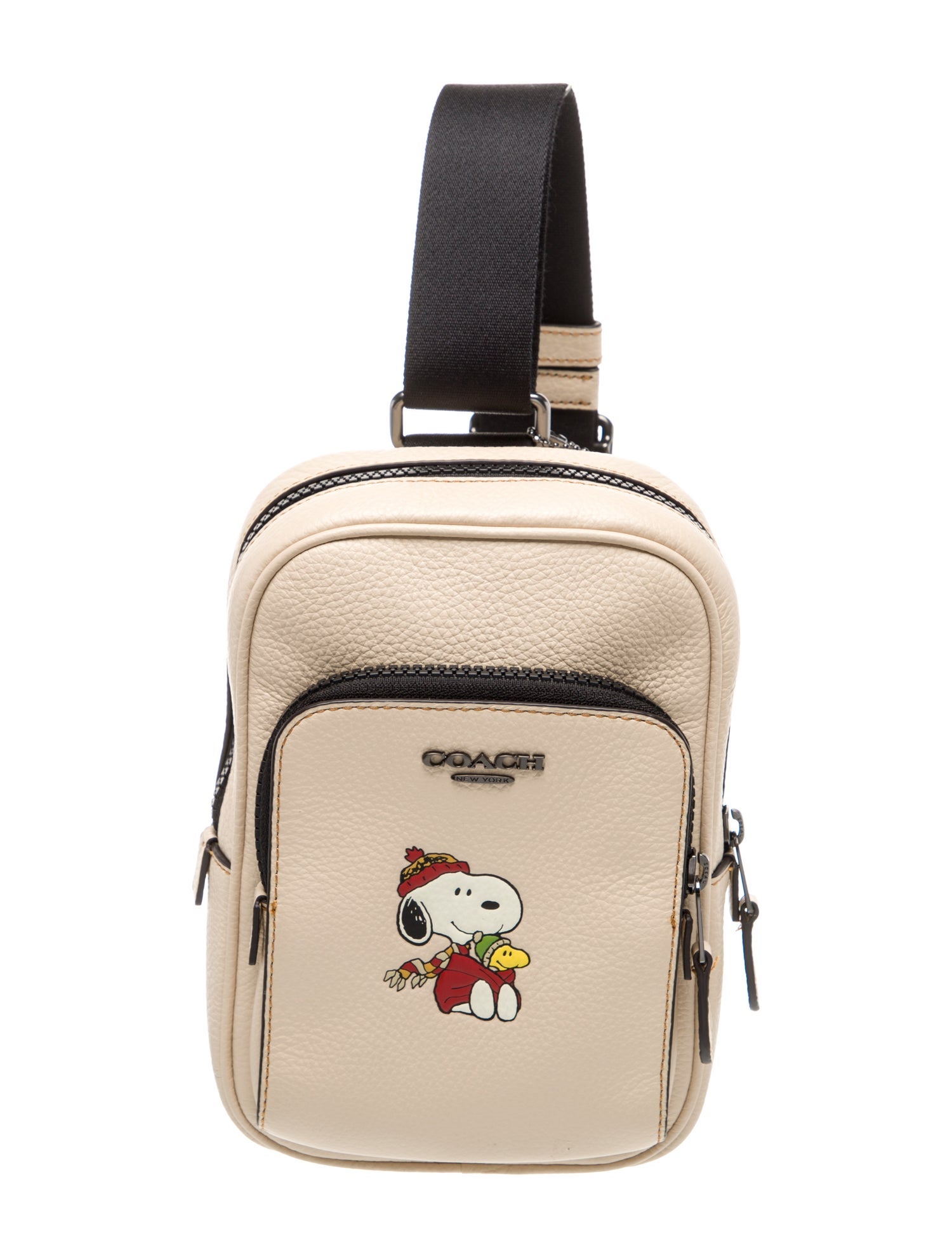 Coach x Peanuts Leather Belt Bag