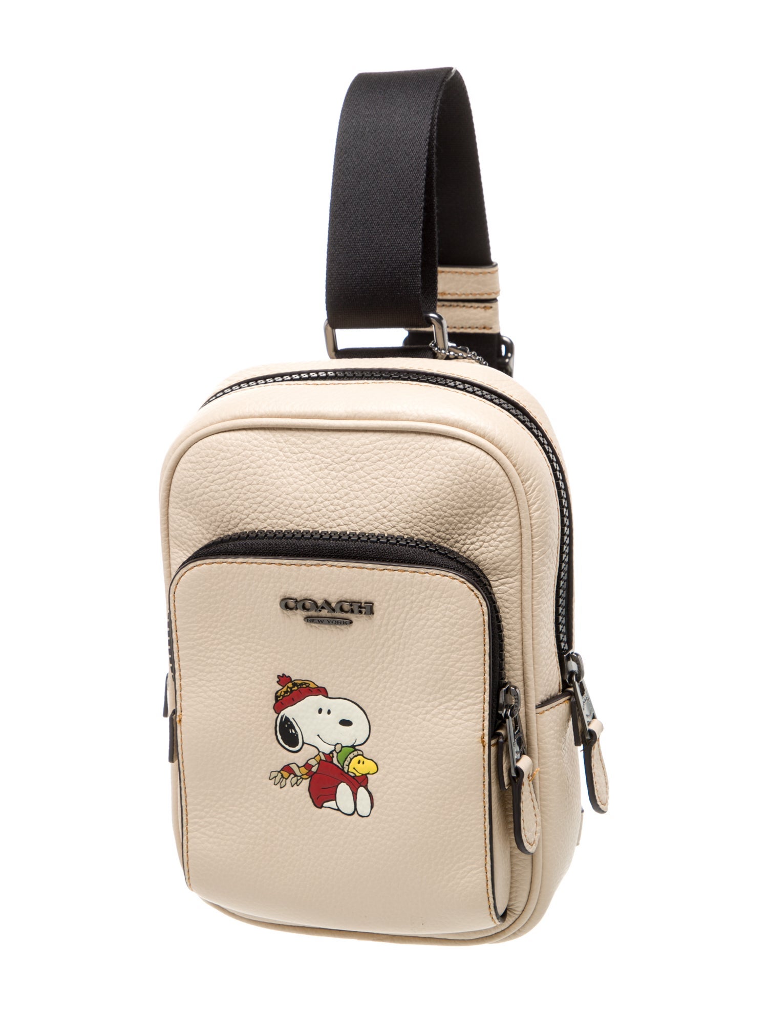 Coach x Peanuts Leather Belt Bag