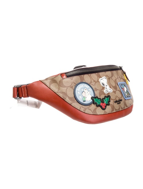 Coach x Peanuts Leather Belt Bag