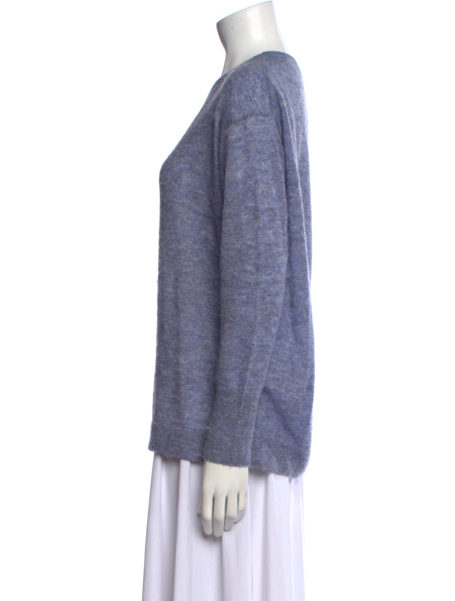 C.T. plage Nylon Scoop Neck Sweater