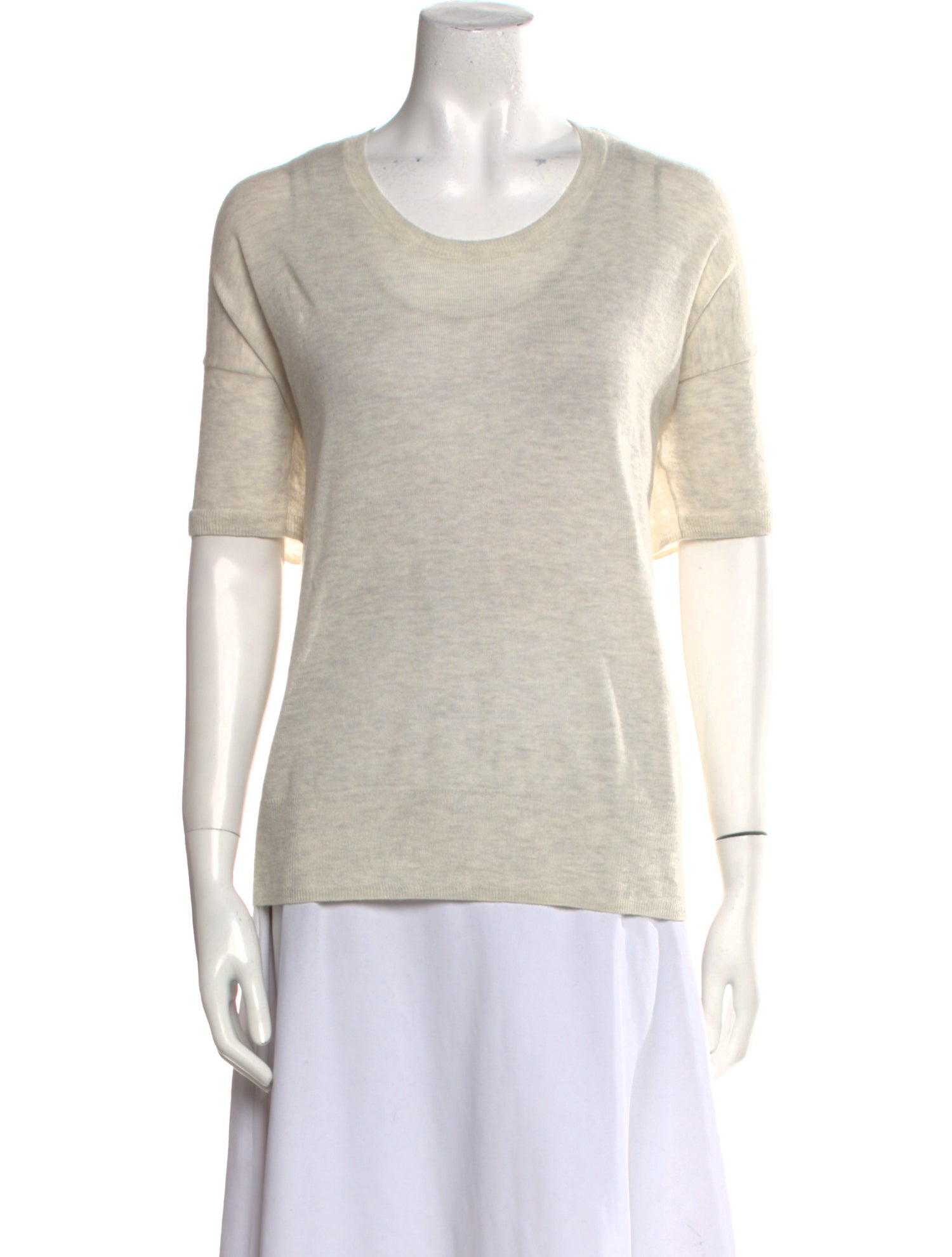 C.T. plage Cashmere Scoop Neck Sweater