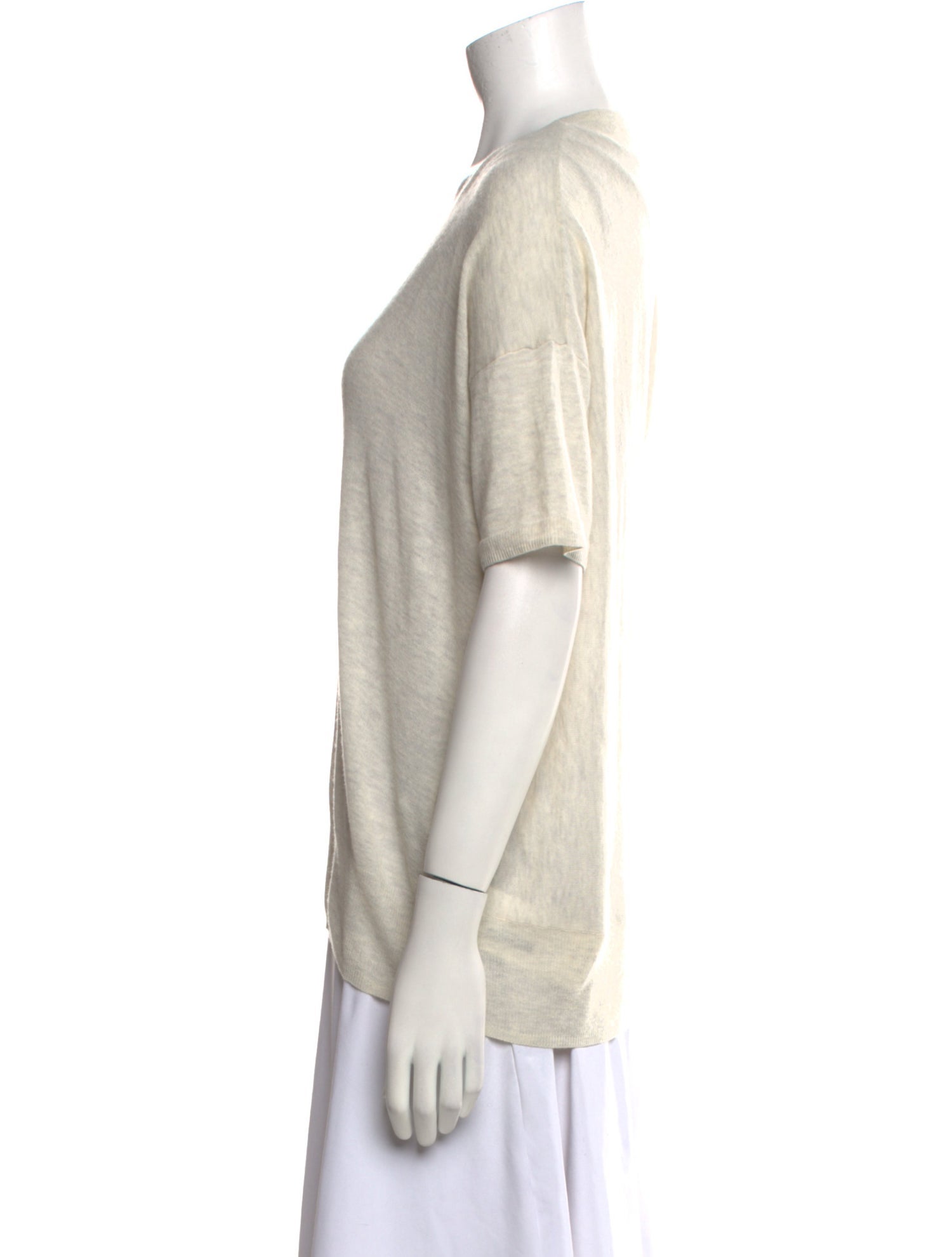 C.T. plage Cashmere Scoop Neck Sweater