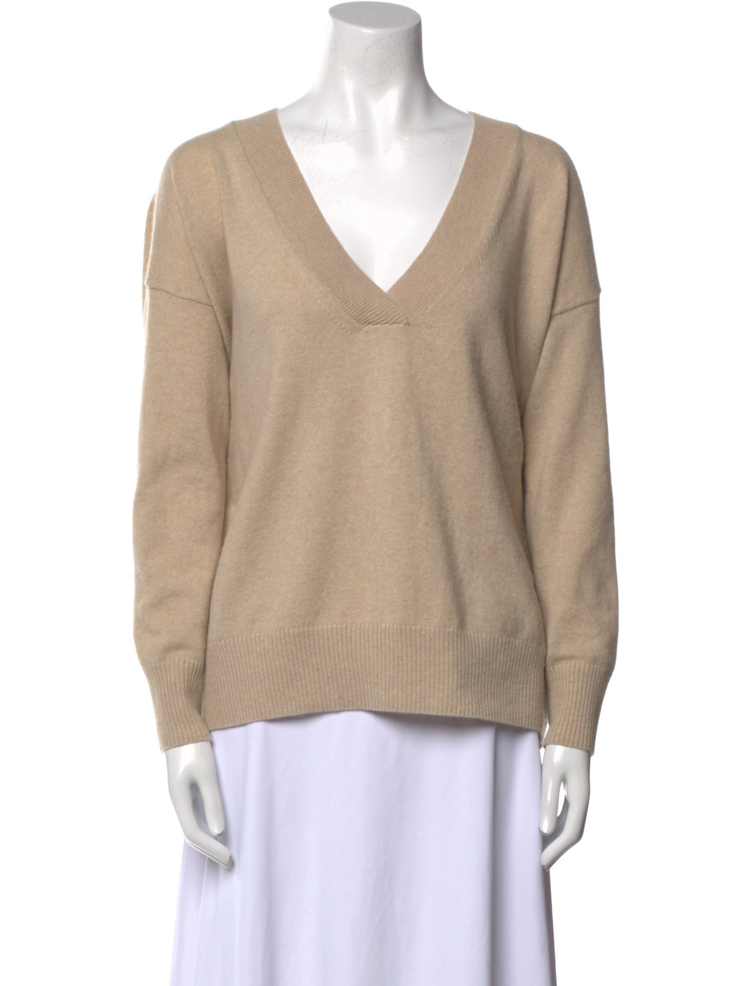 C.T. plage Cashmere V-Neck Sweater