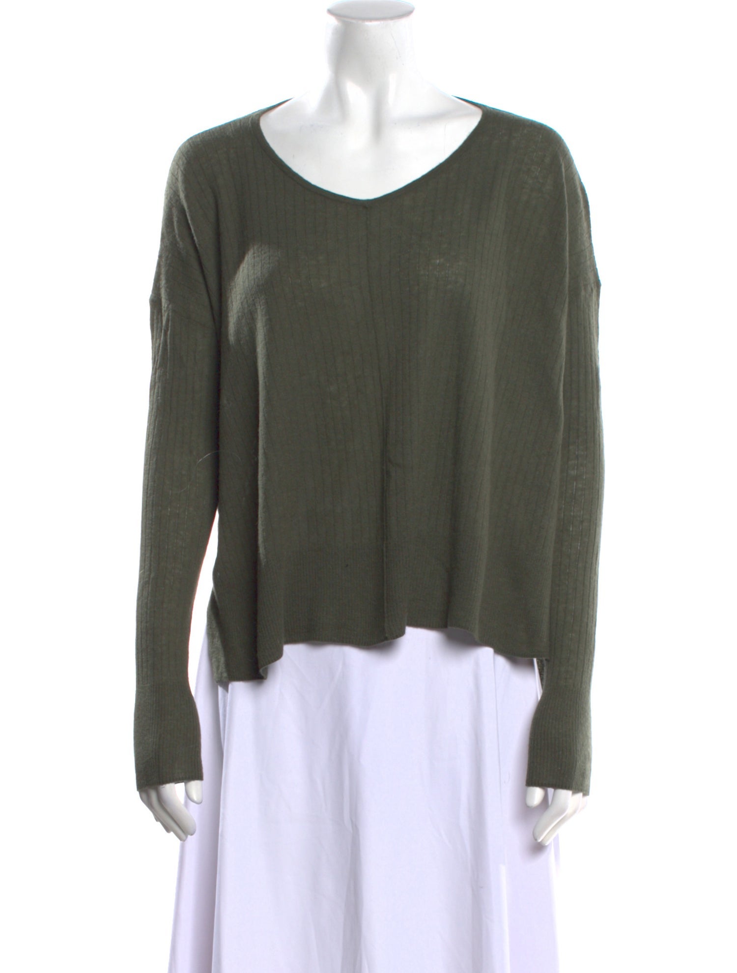 C.T. plage Wool V-Neck Sweater