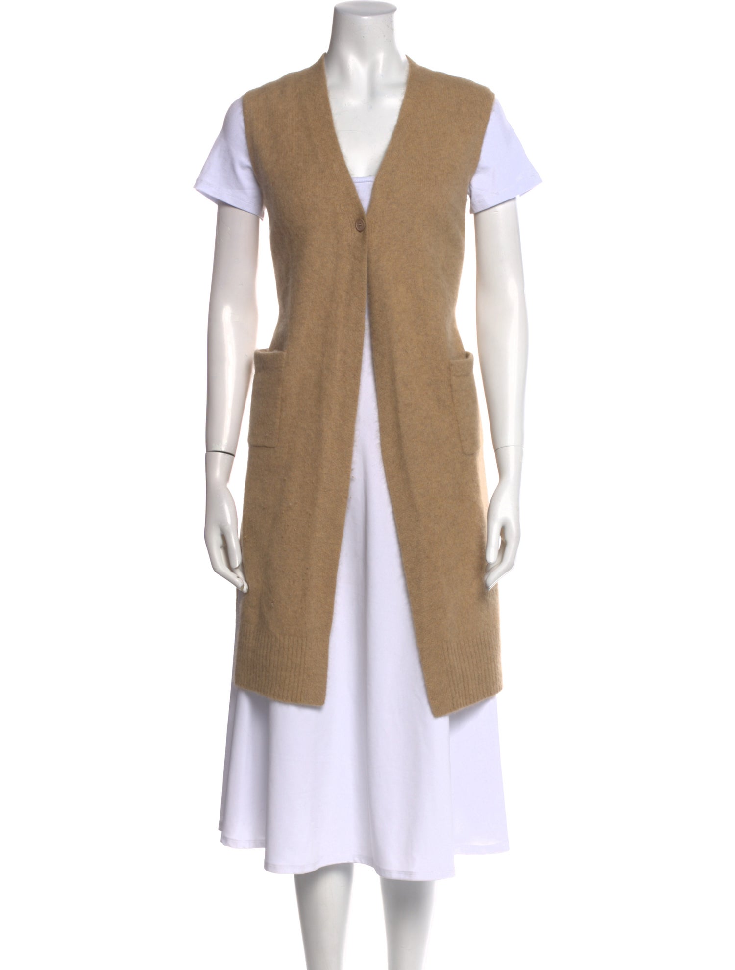 C.T. plage Wool V-Neck Sweater