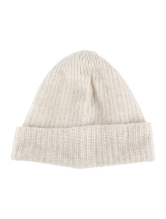 C.T. plage Raccoon Wool Knitted Beanie