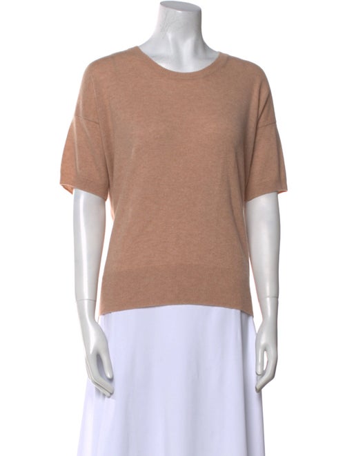 C.T. plage Cashmere Scoop Neck T-Shirt