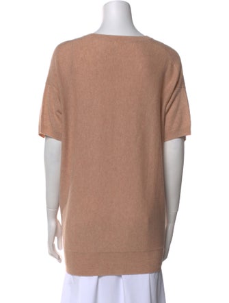 C.T. plage Cashmere Scoop Neck T-Shirt