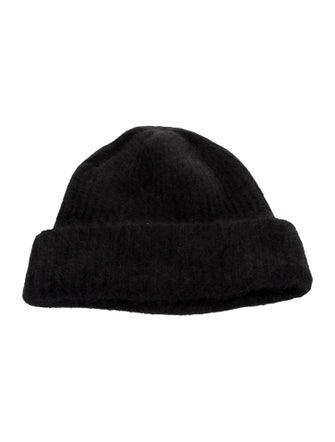 C.T. plage Raccoon Wool Beanie Size 40