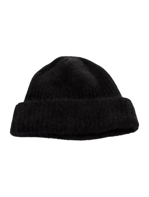 C.T. plage Raccoon Wool Beanie Size 40