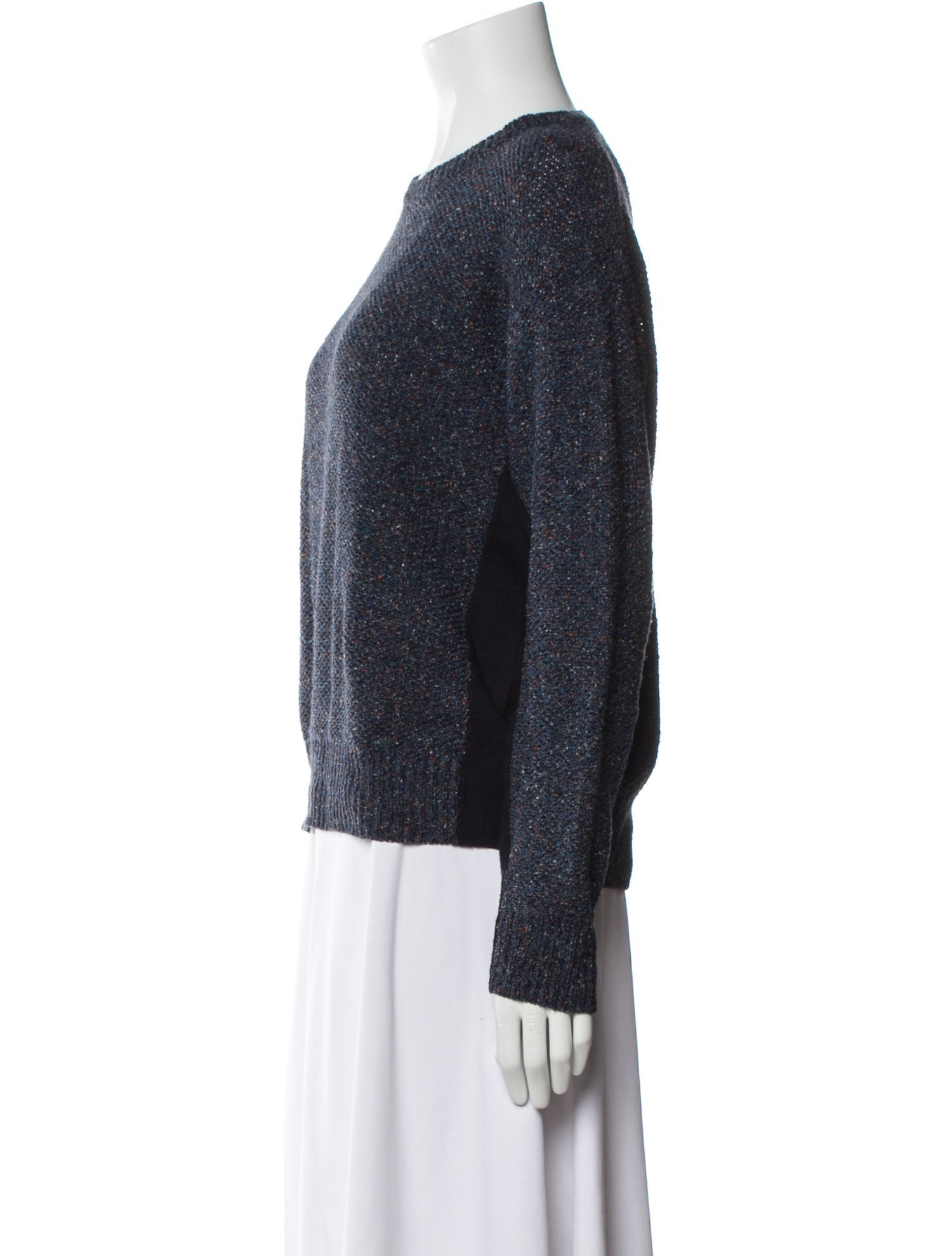 C.T. plage Silk Crew Neck Sweater