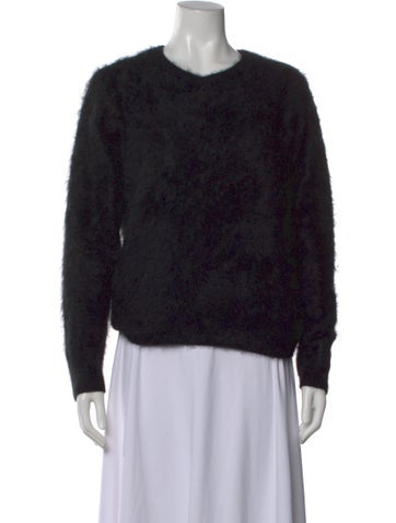 Pre-owned Ct Plage Cashmere Crew Neck Sweatshirt In Black